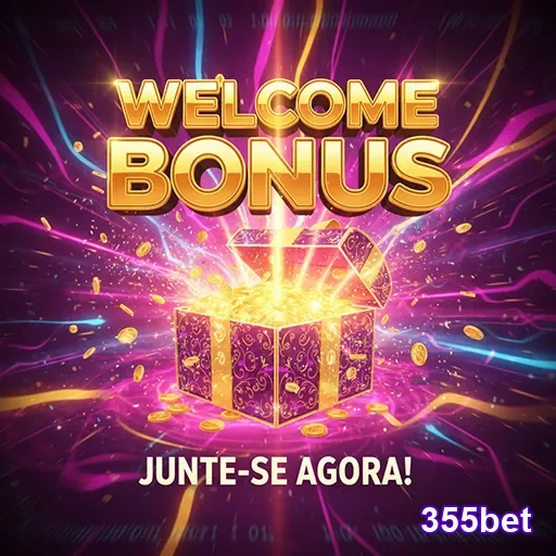 Imagem promocional da 355bet com destaque para o bônus 05 do site 355bet