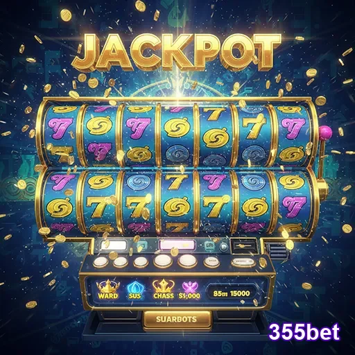 Imagem de slots do 355bet, destaque para o site de apostas e jogos de azar online.